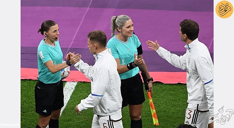 (تصاویر) اولین قضاوت داوران زن در جام جهانی قطر